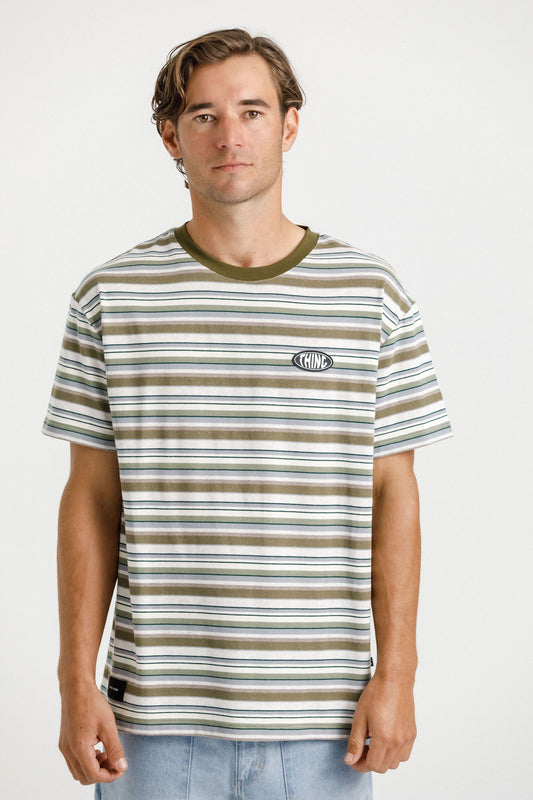 THING THING Ample Tee Earth Stripe
