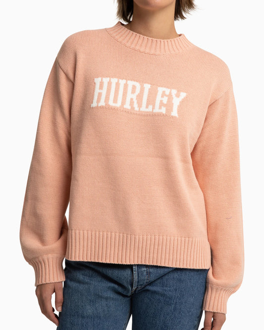 Hurley Hygge Crew Knit Muted Clay