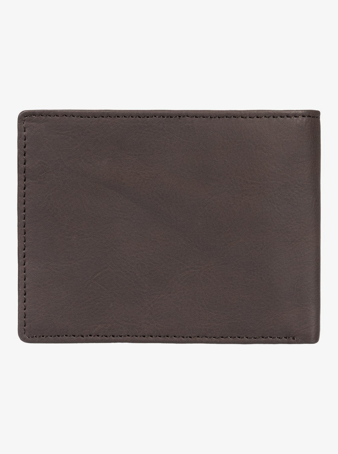 Quiksilver Gutherie Leather Bi Fold Wallet Brown