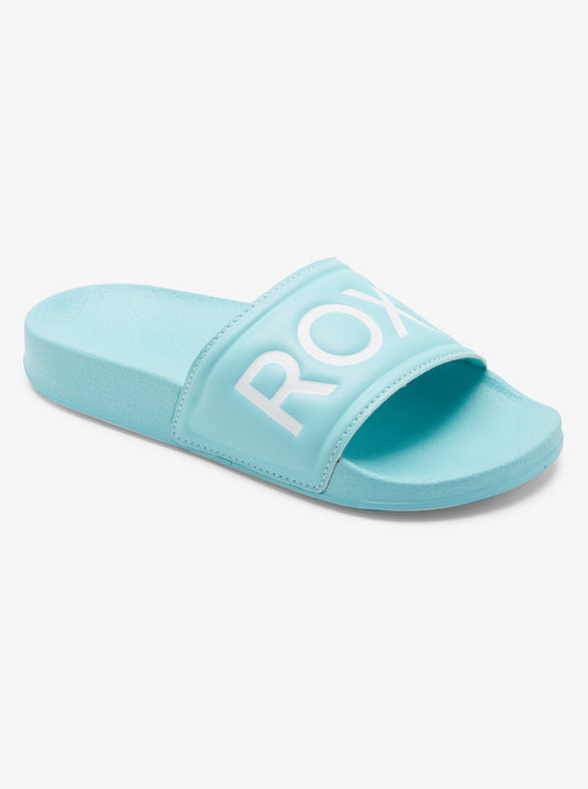 Roxy Girls Slippy Slide Aqua