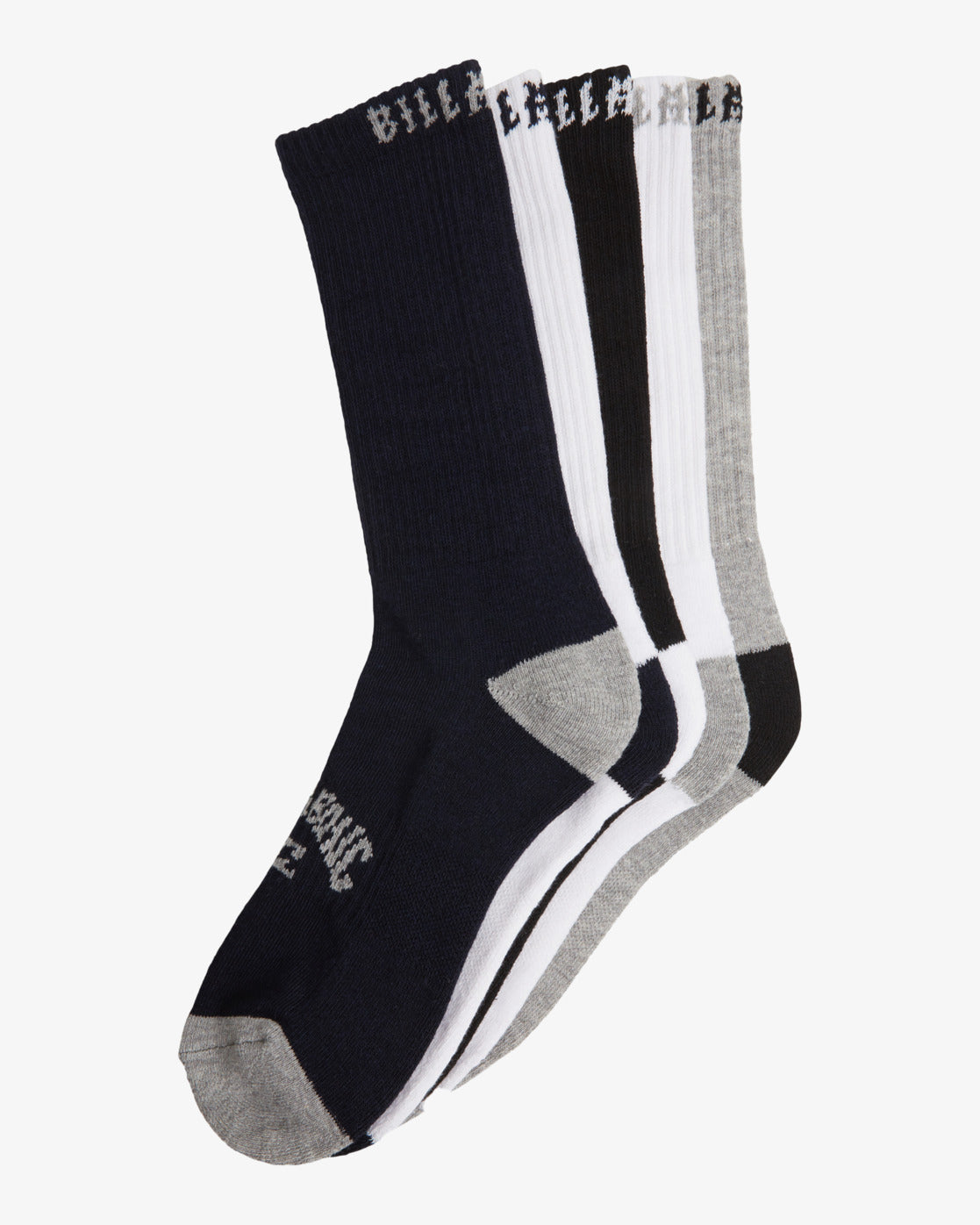 Billabong Sport Socks 5 Pack Multi