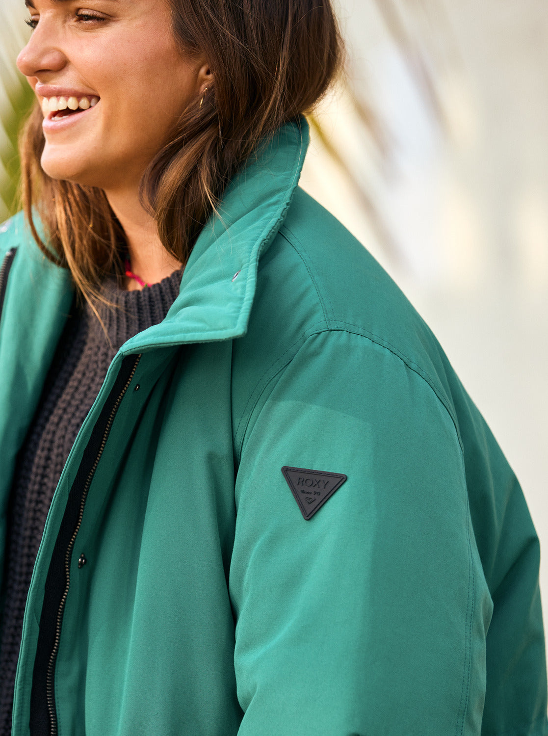 Roxy This Time Puffer Jacket Galapagos Green