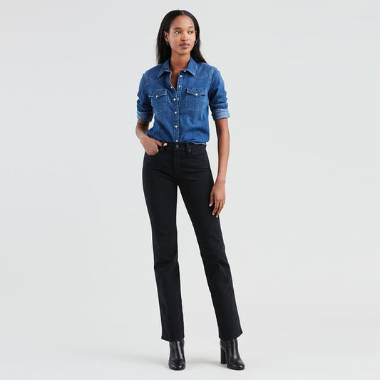 Levis 314 Shaping Straight Womens Jean Black