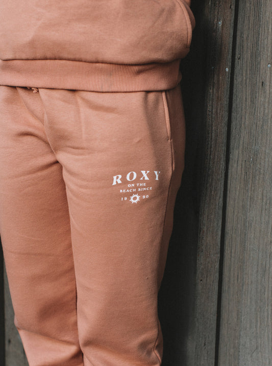 Roxy In My Heart Track Pant Peach Whip